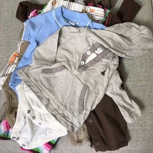 Baby boys clothes 0-6 months